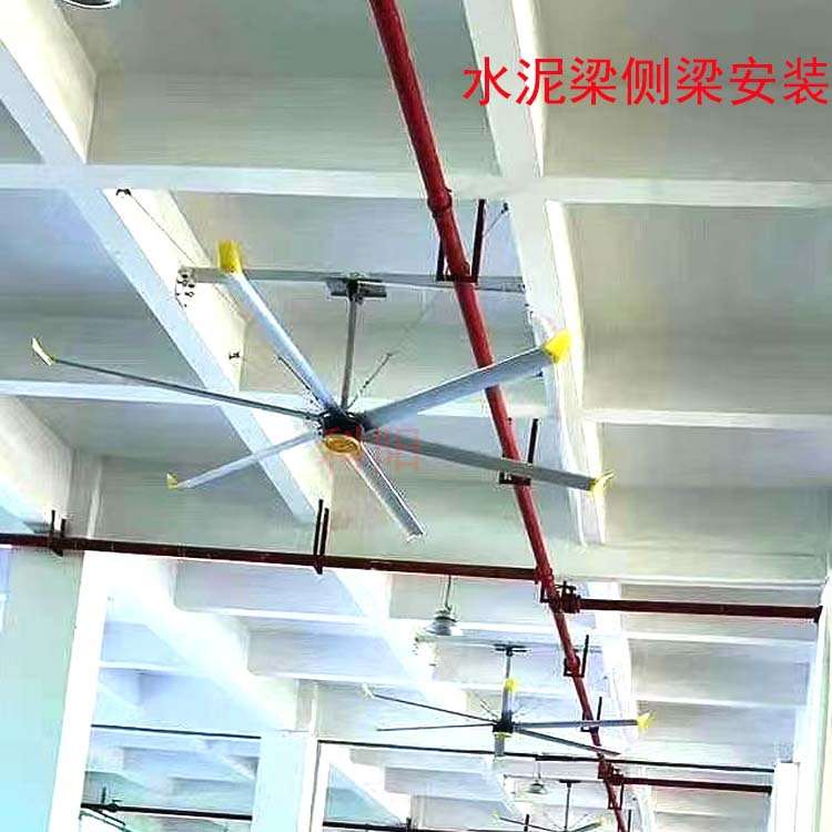 工业大永磁大吊扇7.3节能大叶风扇工厂车间大风力降温电大风量