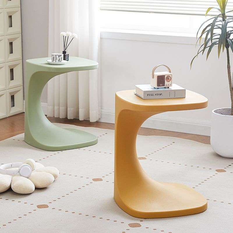 轻奢简约沙发边几角几塑料小茶几网红卧室床边小休闲边几床头桌子