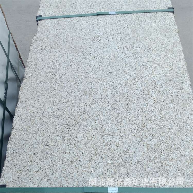 湖北芝麻白花岗岩 芝麻白荒料 菠萝面花岗岩 芝麻白路边石 产地货