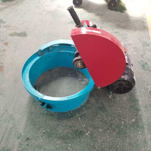 供应混凝土钢筋桩切桩机 600型管桩挂式切割机 抱箍式锯桩机
