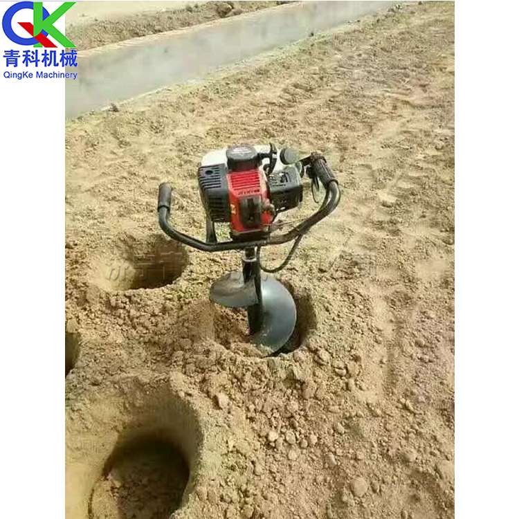 手提式植树挖坑机 小型便携式种树打眼机 园林农用栽树打坑机