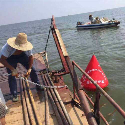 水上交通运输航道设施助航浮标可装定位灯具海上作业区域定位航标