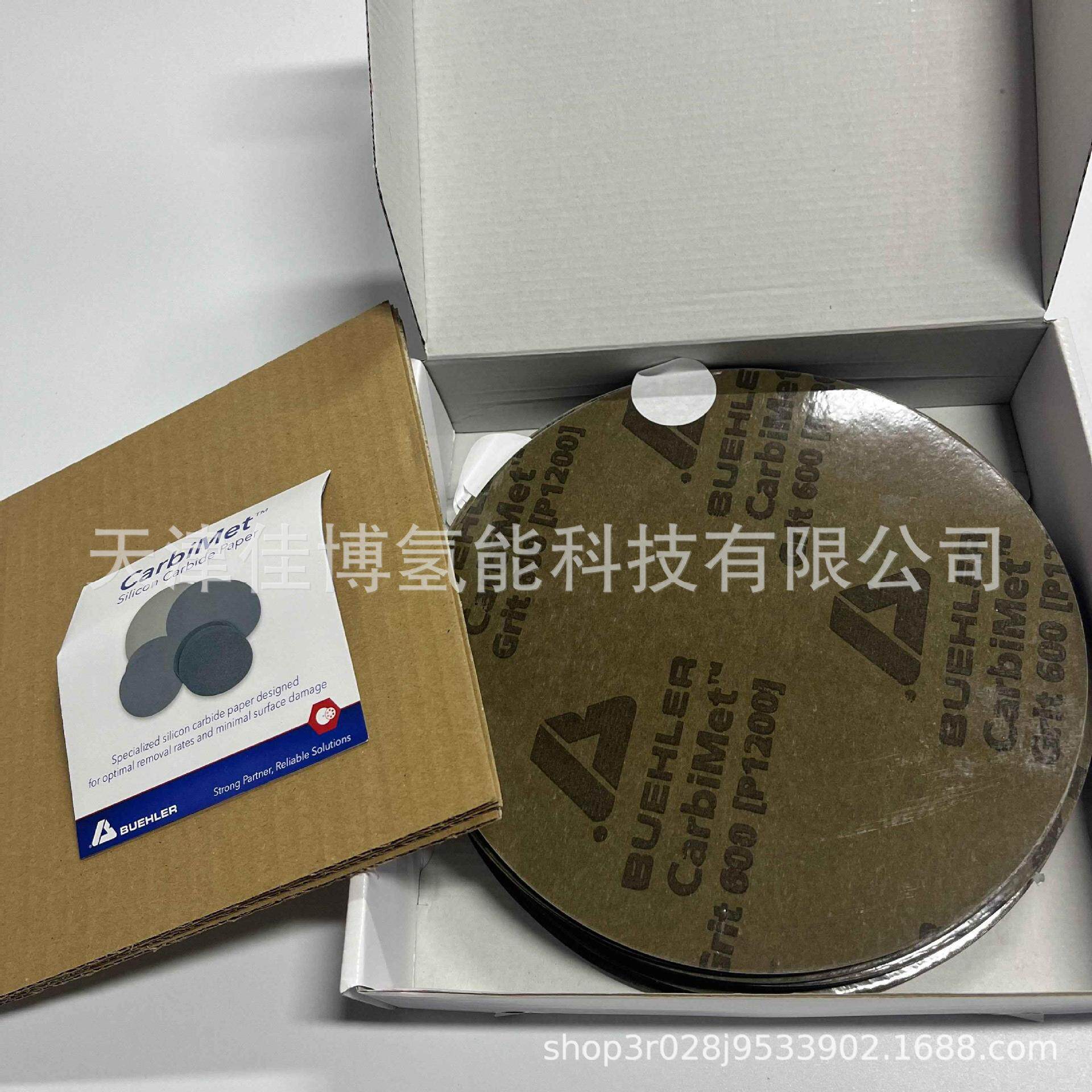 BUEHLER碳化硅砂纸36-08-1200可实现温和的材料去除