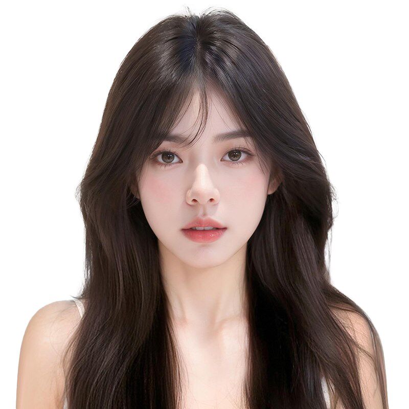美宿金丝蝶八字刘海假发女头顶神器全真发蓬松增发量高颅顶补发片