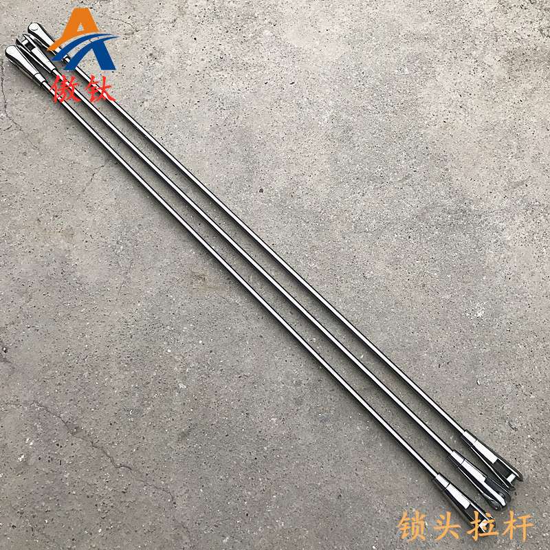 傲钛304/201不锈钢锁头拉杆 玻璃雨棚拉杆 幕墙钢构配件锁头M33