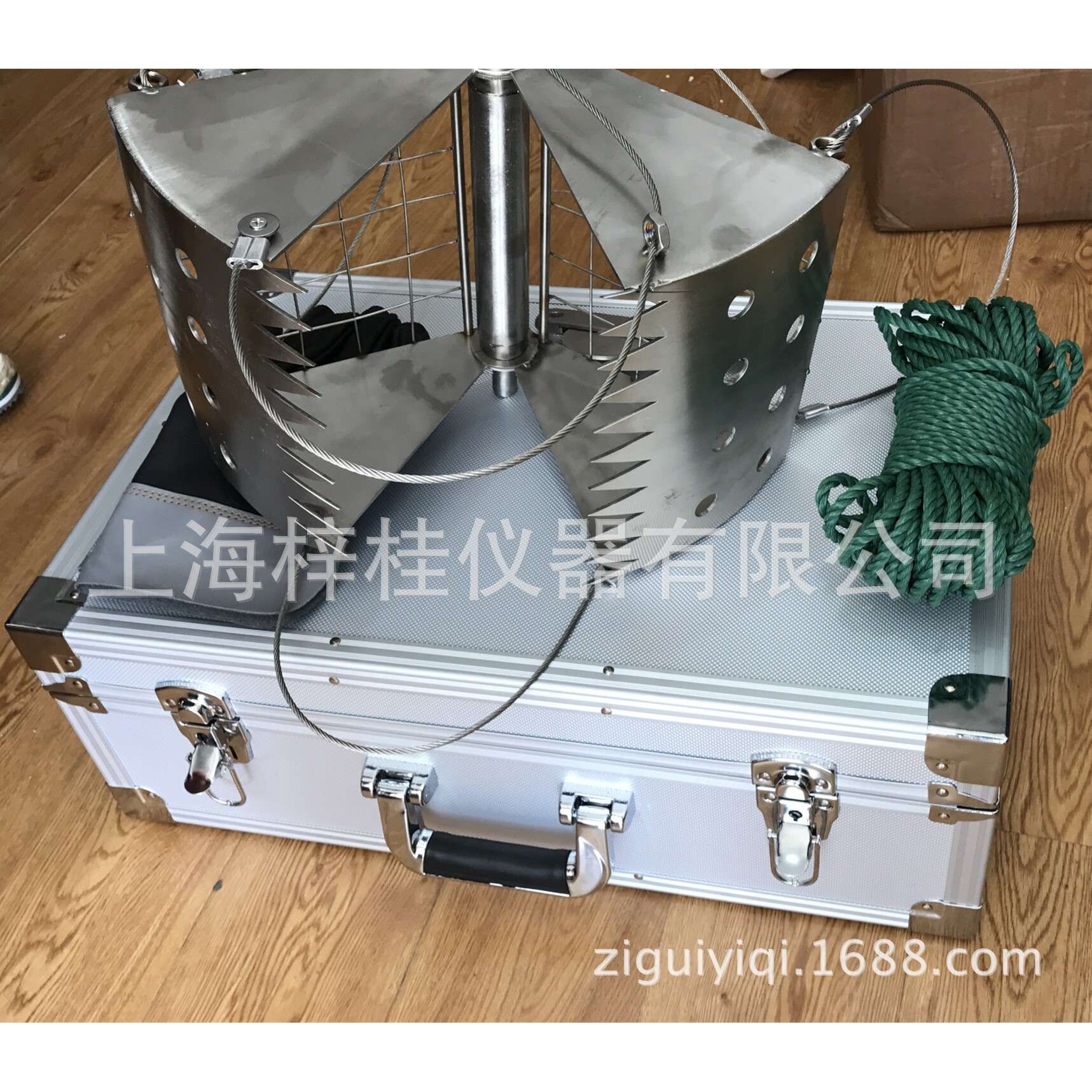 抓斗式采草器 /水草采样器 /水生植物采样器304不锈钢
