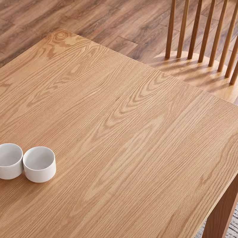 北欧全实木餐桌简约纯橡木小户型饭桌餐桌椅组合家具