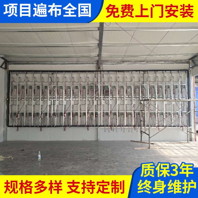 led全彩显示屏 地铁站高清LED广告屏 商场室内小间距电子屏