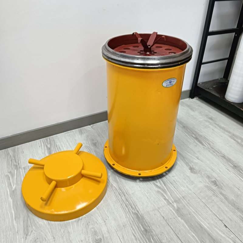 KBQ100发防爆罐民爆物品抗爆容器 规格齐全加厚钢制车载抗爆容器
