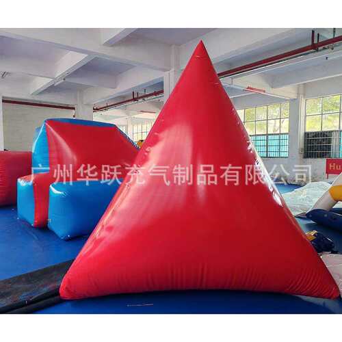 厂家供应充气CS掩体装备CS彩弹墙体充气障碍物掩体墙体组合单个