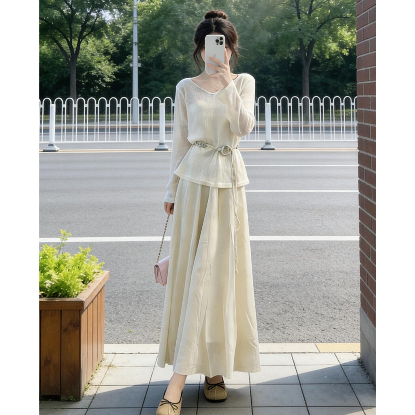 2026早春漂亮法式套装连衣裙子女夏2026新款超火巨好看长裙一整套
