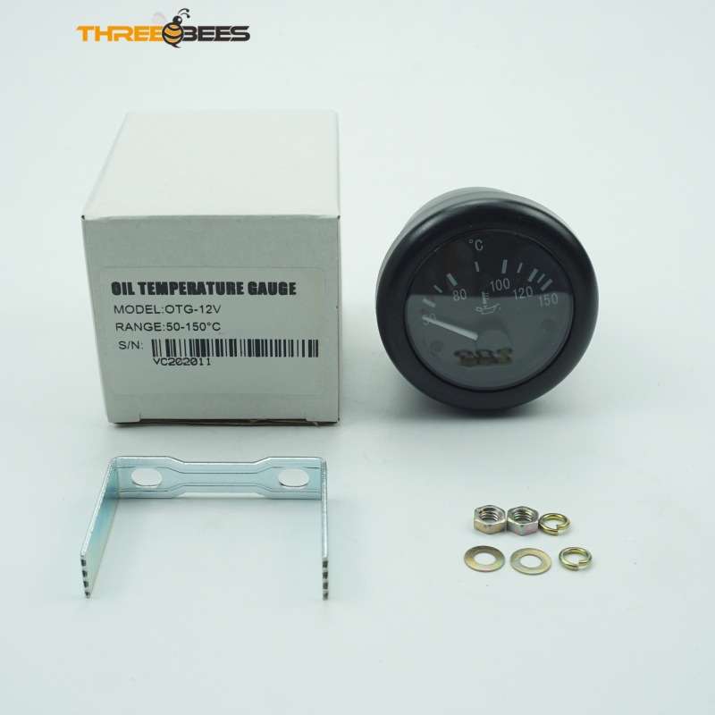 卡车汽车仪表OTG-12V 52mm指针式油温表柴油发电机配件
