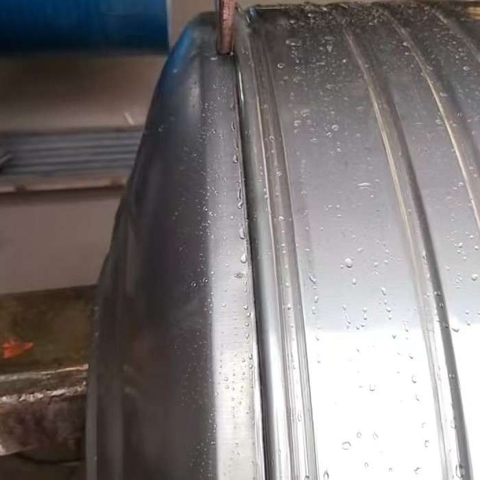 各种型号不锈钢水塔平底盖子翻边机平整美观高度可调