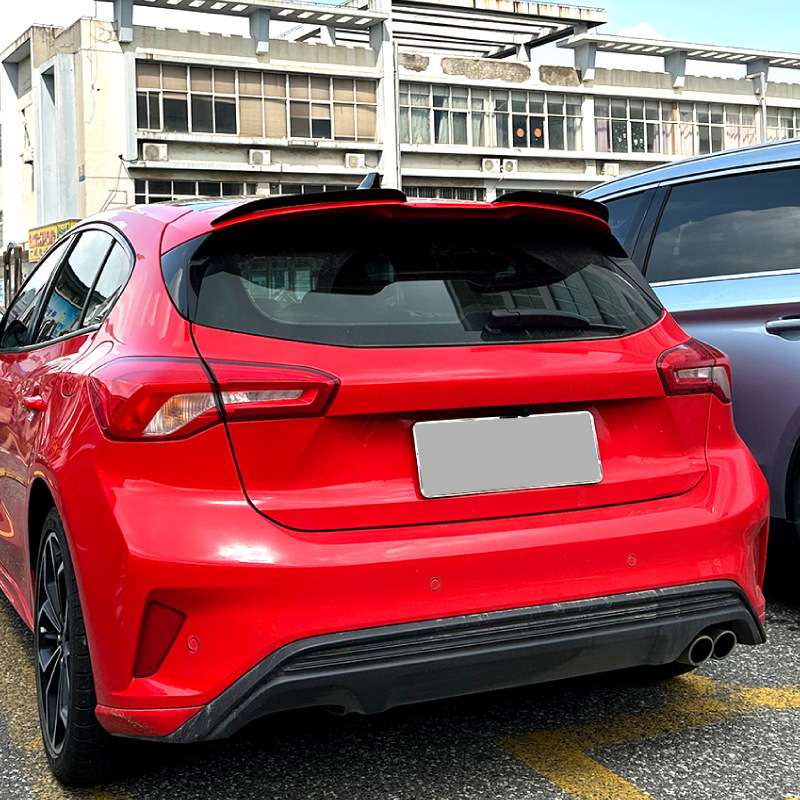 适用福特福克斯Focus MK4 ST Line 2019+ 顶翼尾翼车贴外饰改装