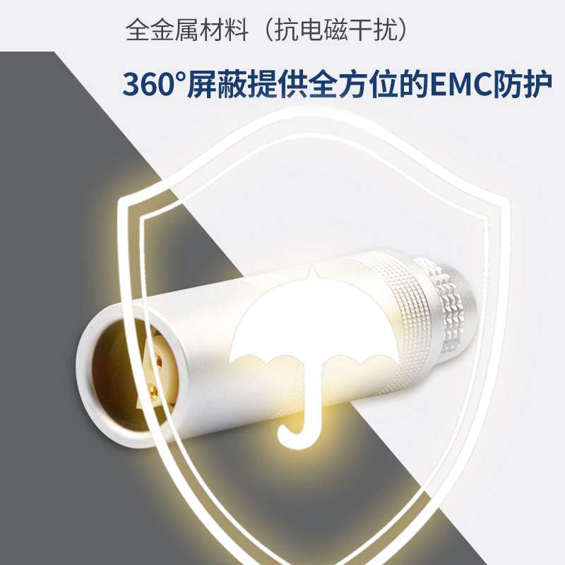 MOCO厂家供应航空插头精密同轴电源信号传输Z4单芯浮动式连接器