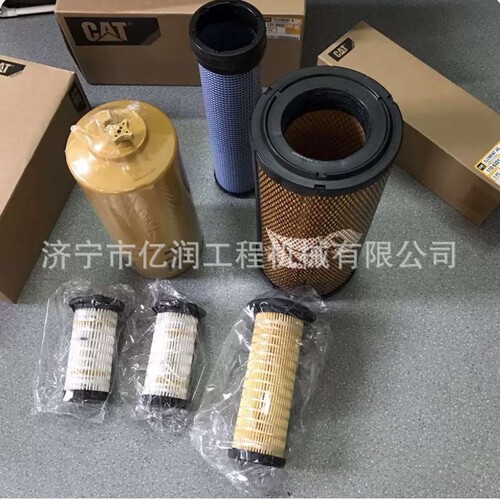 挖掘机CAT374C/D/F/GC空气滤芯 柴油滤芯  机油滤芯 油水滤芯