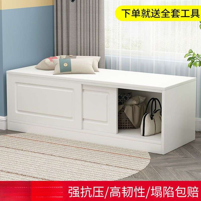储物柜炕柜炕地柜自由组合欧式移门柜家用推拉门阳台可坐飘窗