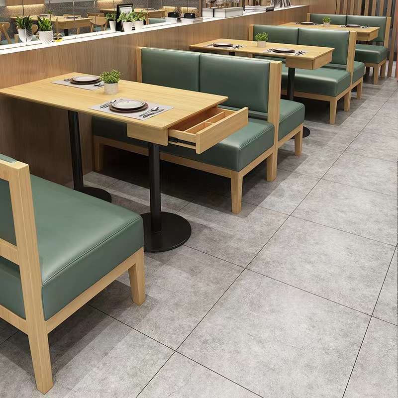 快餐火锅饭店西餐厅实木卡座沙发小吃甜品汉堡奶茶日料面馆店桌椅