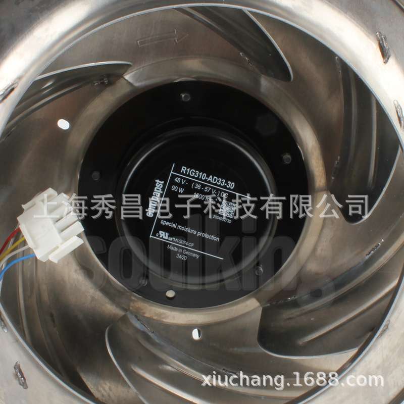 现货原装ebmpapst风扇德国威图SK3332540专用型号 R4D330-AA08-12