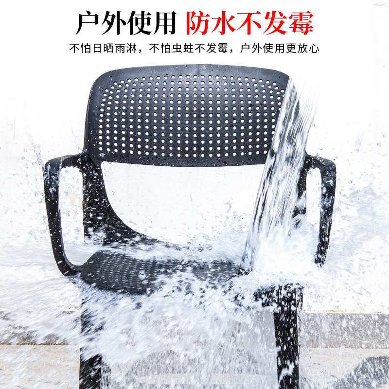 户外桌椅庭院塑木室外花园餐桌露天阳台休闲咖啡厅防腐木桌椅组合