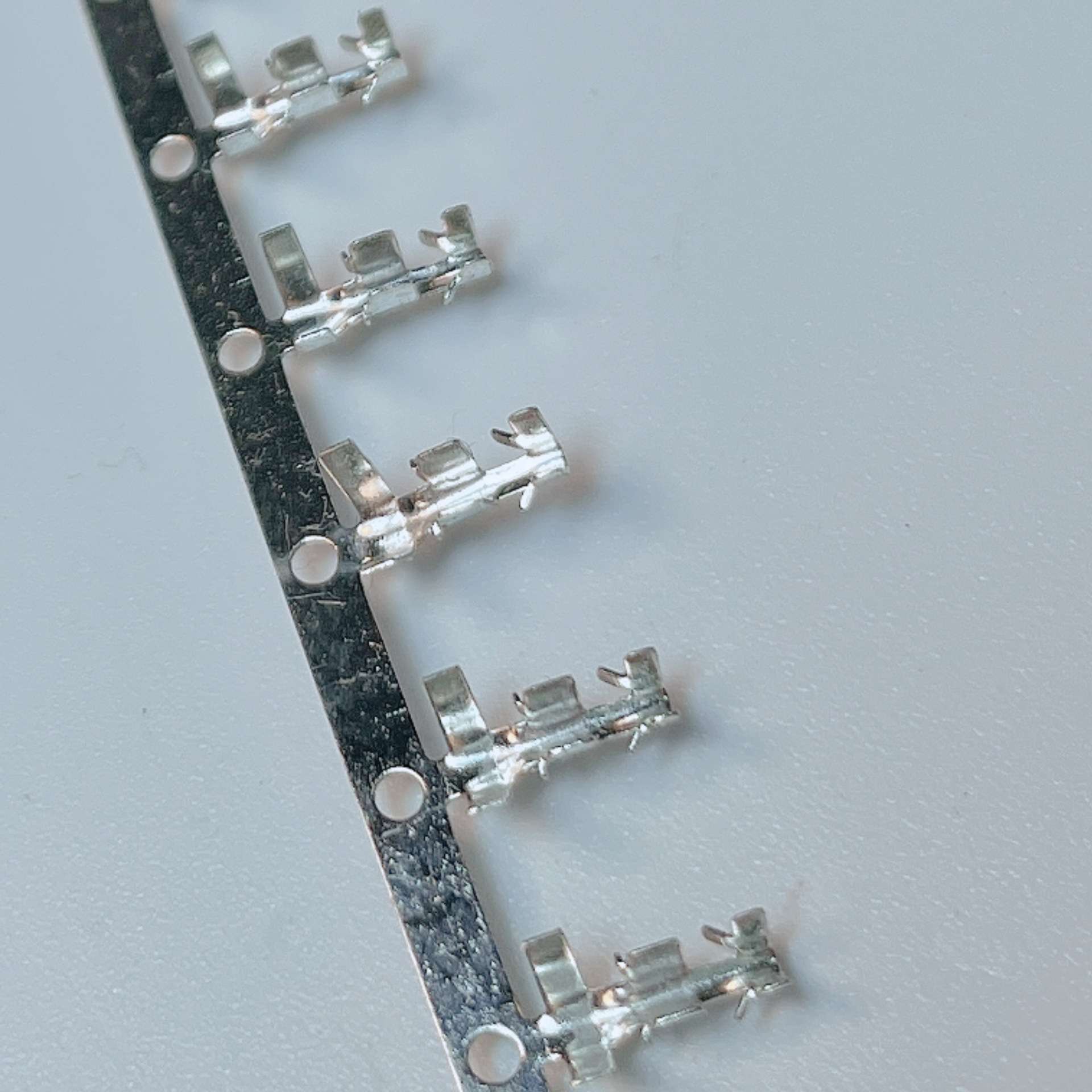 PCB机板端子磷铜镀锡 WE180双钩 1.8基板接线端子