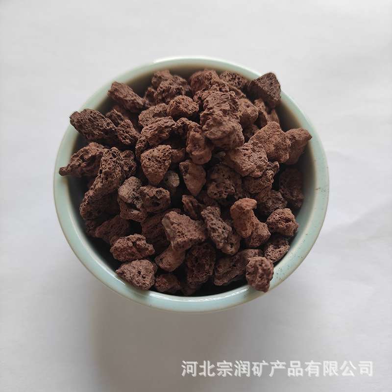 火山石 多孔透气 火山石颗粒 多肉栽培 鱼缸造景污水处理用 现货