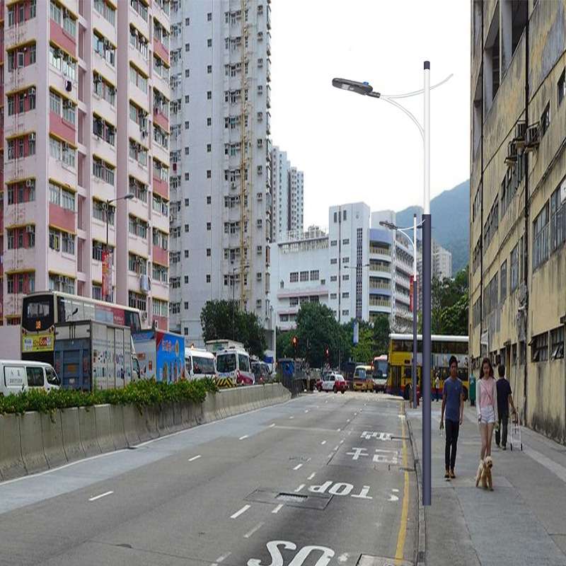 雷达感应路灯光控远程开关调光8米10米路灯户外道路景观照明