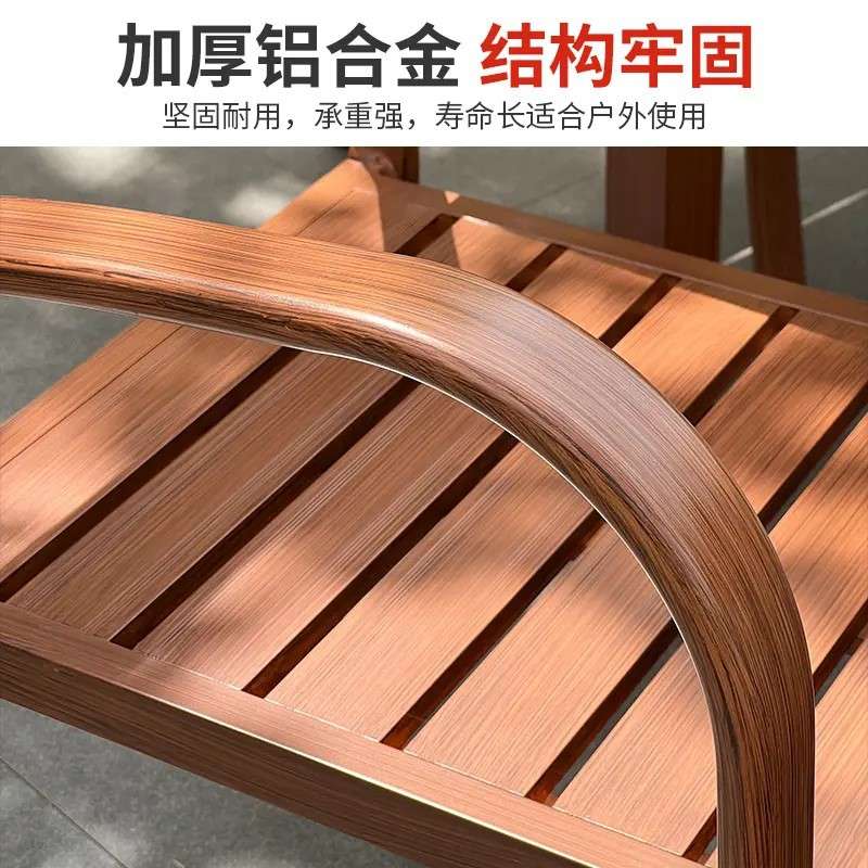 莫家户外铝合金烧烤桌椅多功能套装庭院别墅露台餐桌电烤可碳烤