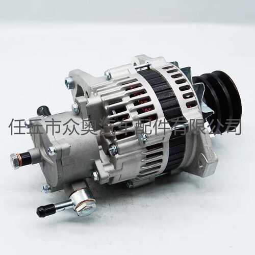 五十铃 发电机总成 4HF1 NPR66 羊城 货车配件 24V 50A 单插