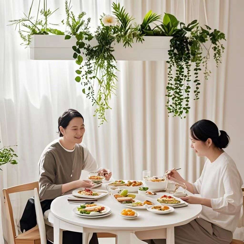 创意吧台酒店餐厅led绿植吊灯花店甜品店现代简约装饰吊灯