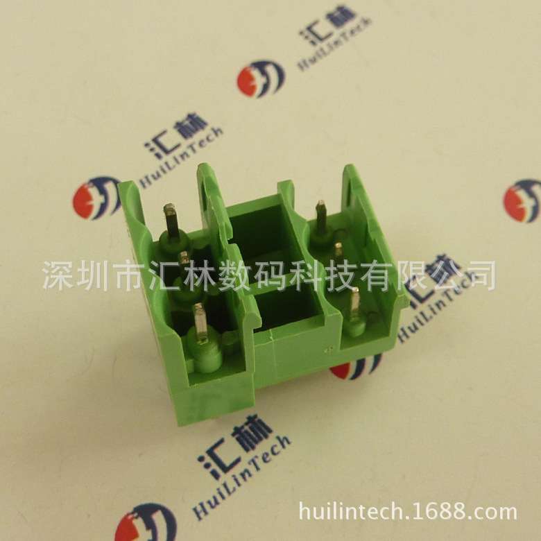 深圳汇林WF85P-5.08mm开口式双排直插PCB板-插拔式端子座