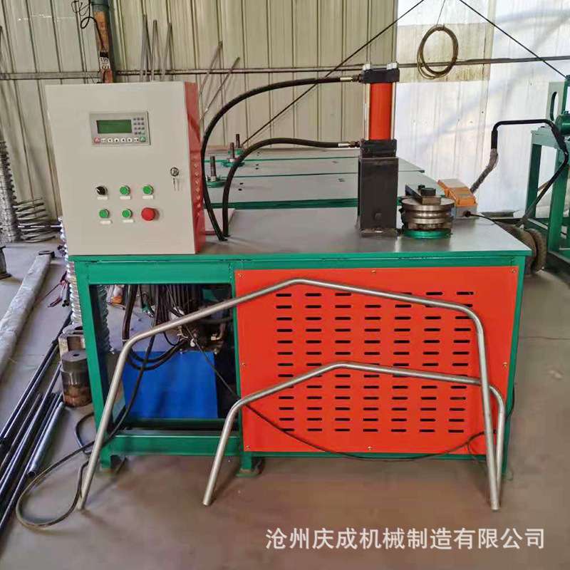 牛卧栏单轮弯管机  90度方管弯弧 圆管90度弯管机 单轮弯管机