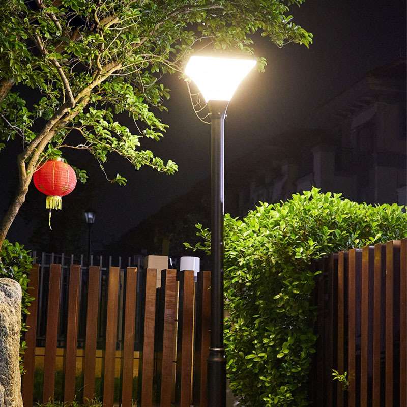 别墅外超亮用户景观庭院灯路灯广场家太阳能高杆灯小区现代大功率