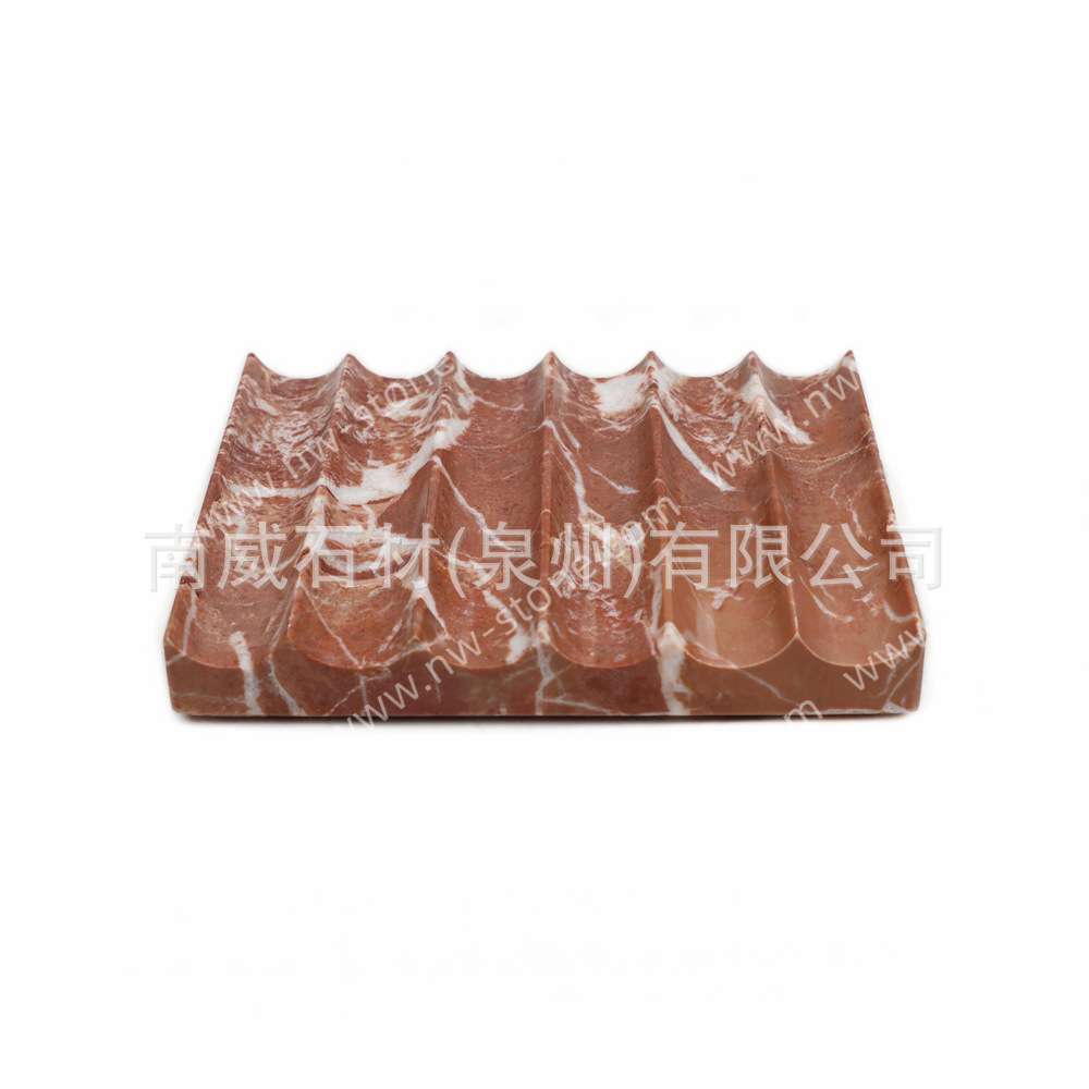 天然大理石皂碟皂托石材肥皂盒浴室轻奢酒店高级肥皂碟