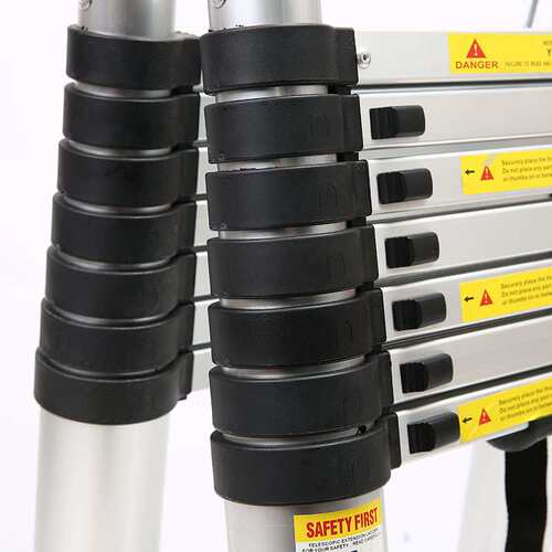 EN131 Multifunctional Ladder 6063T5 Aluminum Telescopic Step
