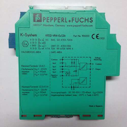 KFD2-CD2-EX2德国P+F倍加福模拟量安全栅