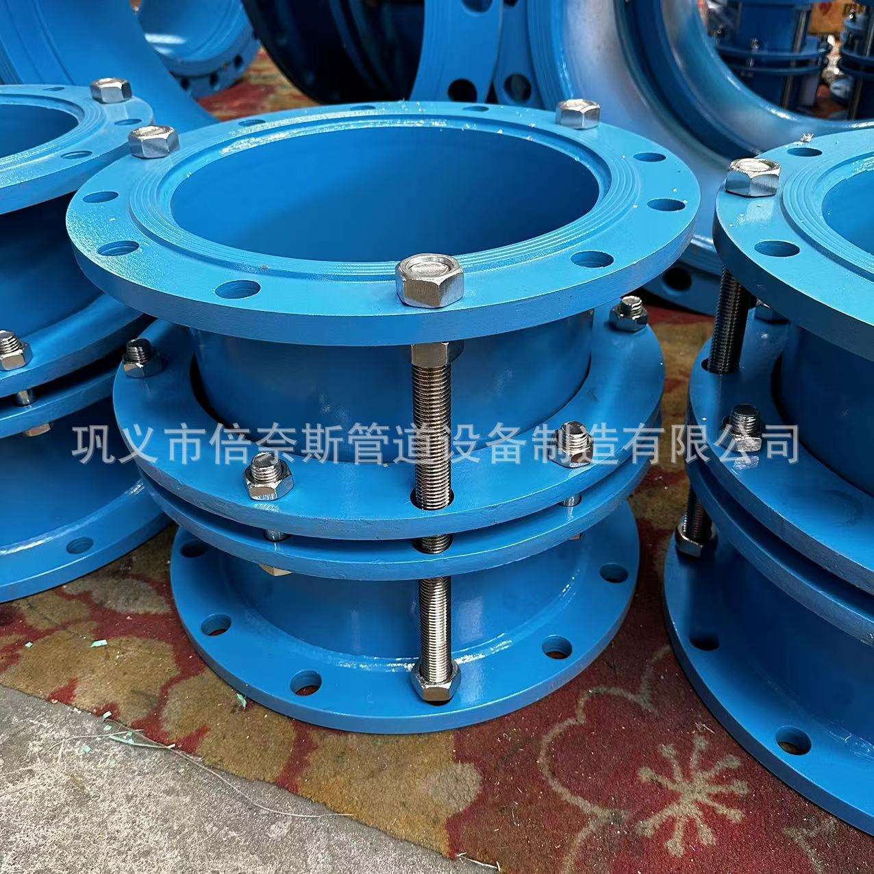 矿用耐磨衬胶套筒式伸缩节 SSQ型套管式伸缩器 耐磨管道伸缩接头