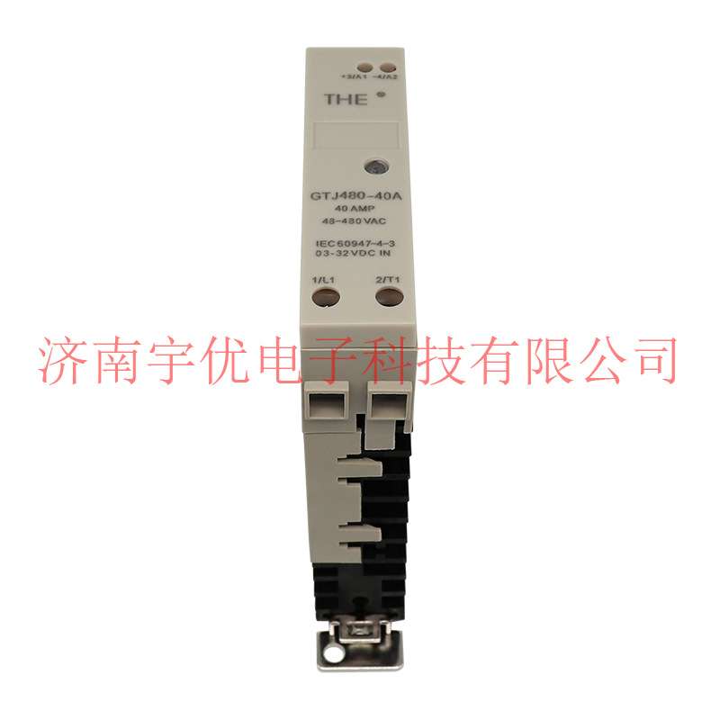 THE无锡天豪 GTJ480-40A 导轨式单相交流固态继电器 480V 原装