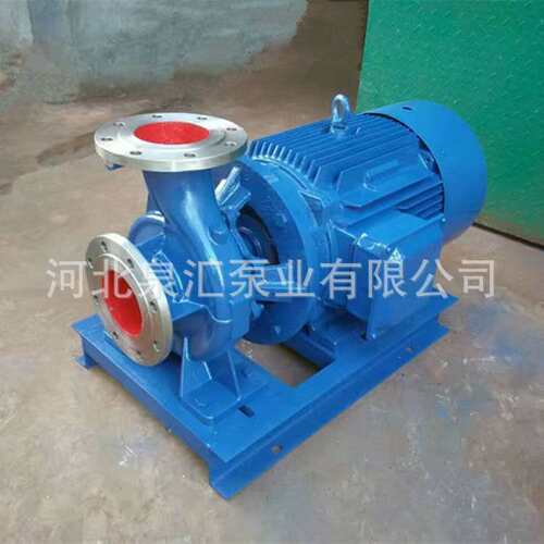 厂家直销 ISWH150-250  IB 化工管道泵 低转速卧式管道离心泵
