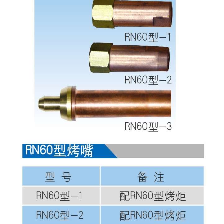 销售 锐能RN60型烤嘴 烤咀 无压汽油焊割机 切割机专用配件