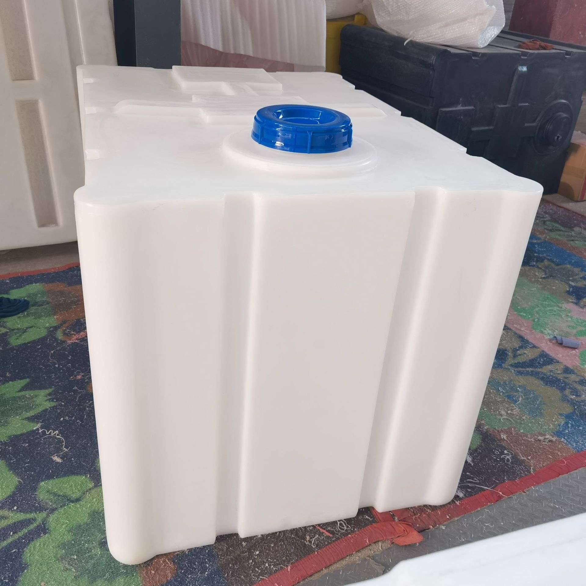 450升大水桶耐酸碱塑料水箱储水箱大容量车载方形柴油储油桶800升