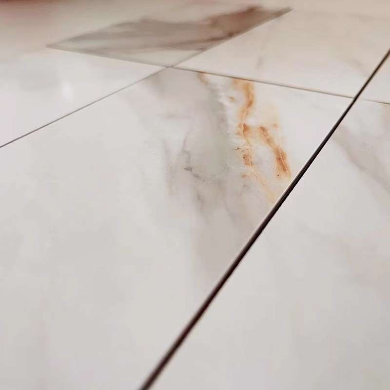 卡拉拉金柔光鱼肚金大理石瓷砖600x1200客厅地砖厨房卫生间墙砖