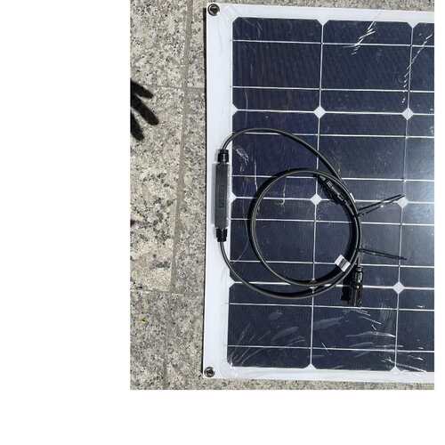 100W半柔性太阳能板房车太阳能电池板200W300W光伏板电源房车专用
