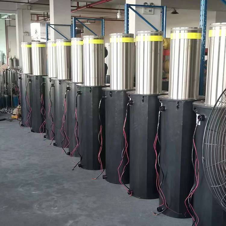 中旺 升降柱路桩全自动升降路桩电动路障机器设备