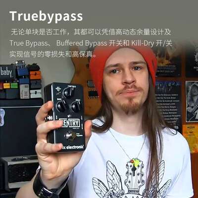 TC electronic SENTRY NOISE GATE电吉他噪声门限降噪单块效果器