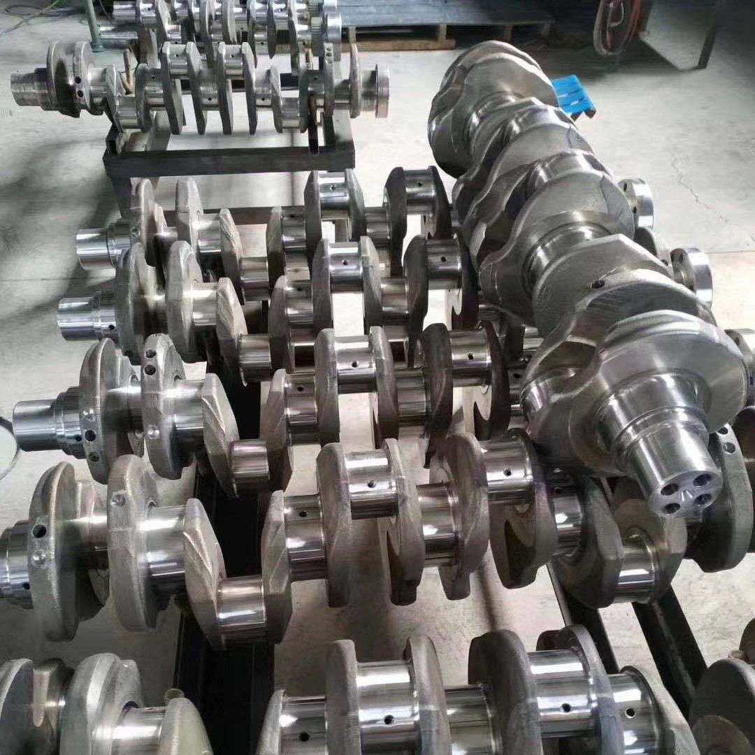 上柴D6114B发动机配件厦工951 D9型发动机曲轴 装载机铲车曲轴图片