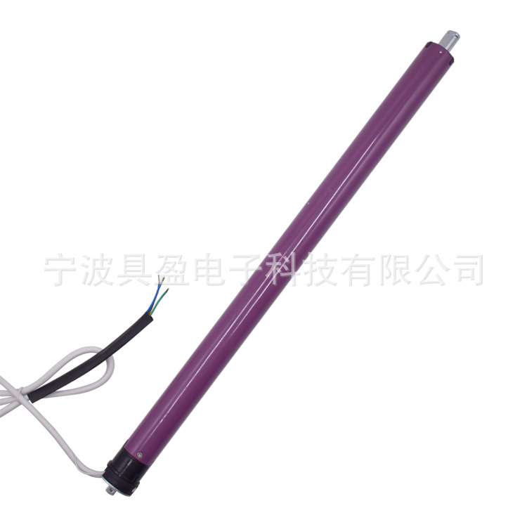 宁波具盈35管径管状电机 电动窗帘交流电机 电动百叶卷帘窗电机