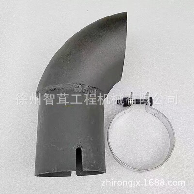 徐工XS222J223J262J压路机消声器尾管排气弯管连接管配件