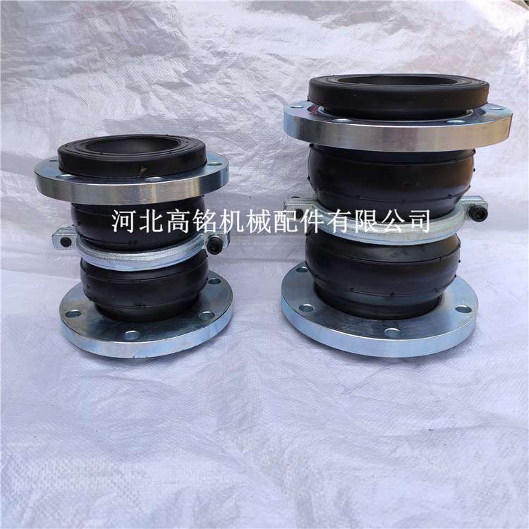 铁路机车可曲挠橡胶接头 法兰式弹性橡胶软连接 法兰挠性软接头