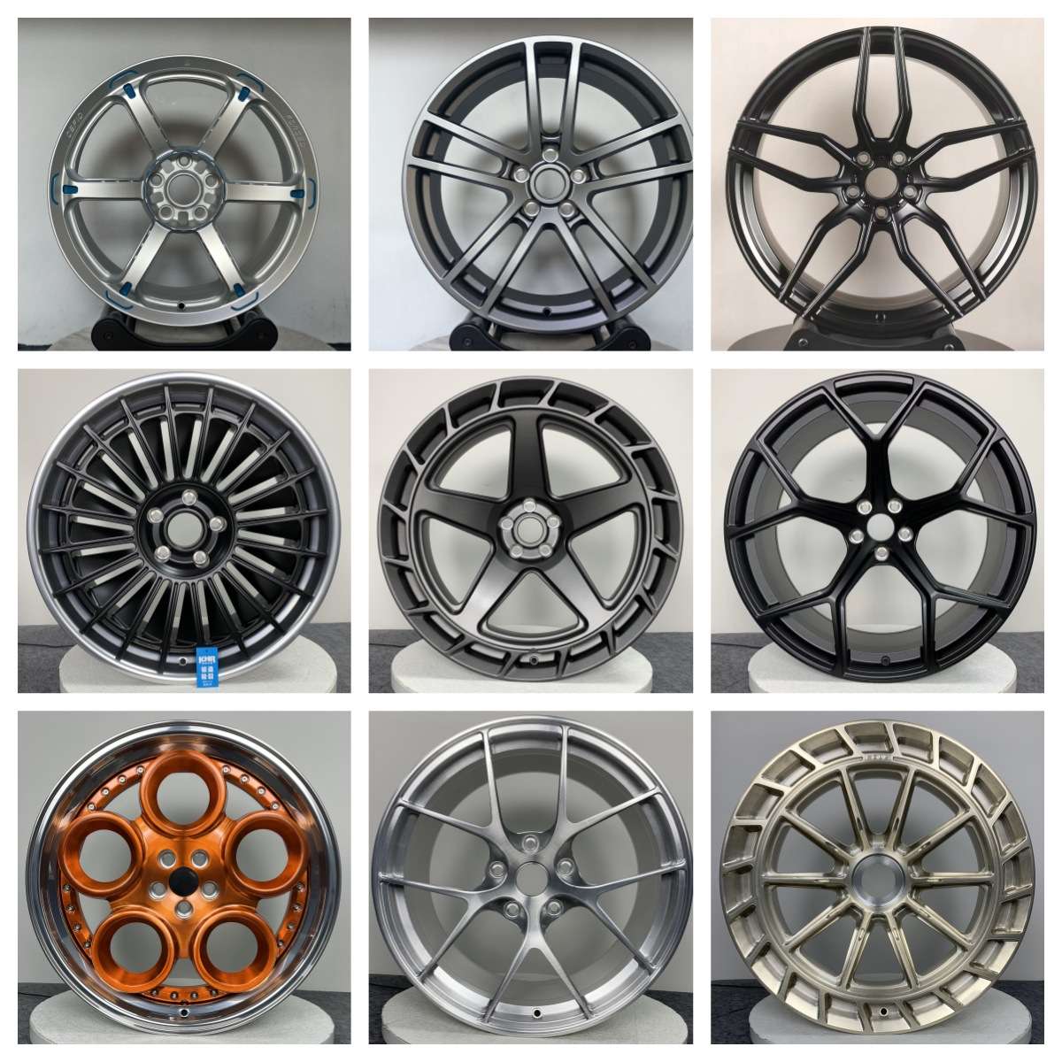 出口20年锻造轮毂厂家 OEM/ODM 跑车赛车SUV越野轮毂改装齐平